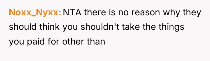 Noxx_Nyxx NTA there is no reason why they should think...