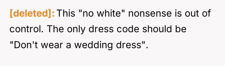 [deleted] This "no white" nonsense is out of control. The...