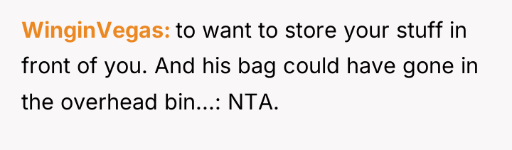 WinginVegas to want to store your stuff in front of...