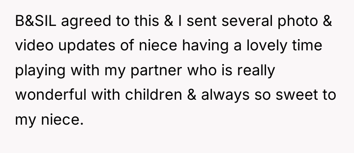 B&SIL agreed to this & I sent several photo &...
