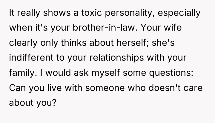It really shows a toxic personality, especially when it's your...