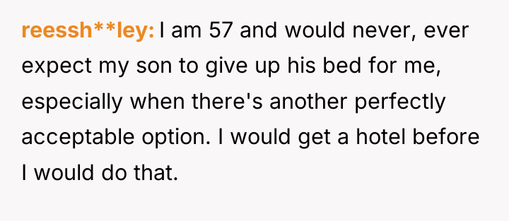 reessh**ley I am 57 and would never, ever expect my...