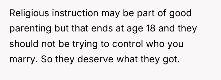 Religious instruction may be part of good parenting but that...