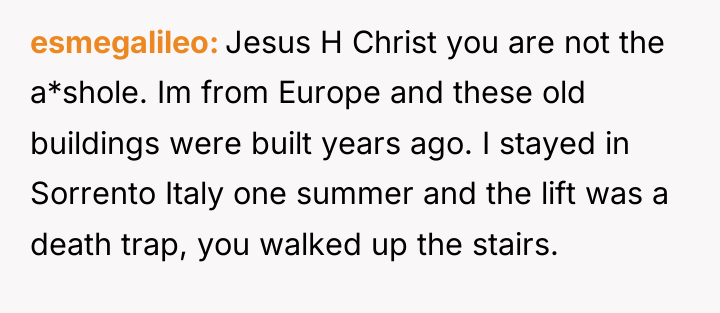 esmegalileo Jesus H Christ you are not the a*shole. Im...