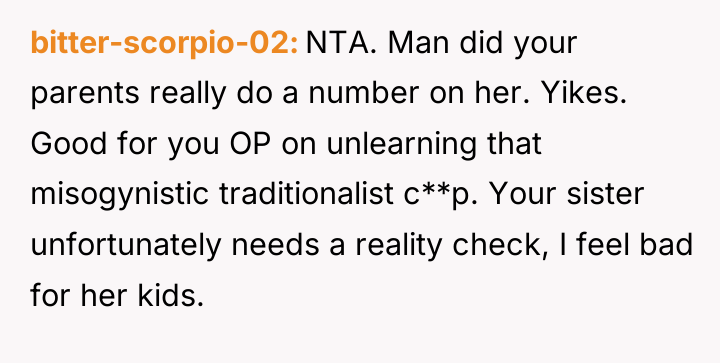 bitter-scorpio-02 NTA. Man did your parents really do a number...
