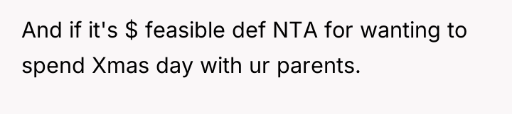 And if it's $ feasible def NTA for wanting to...