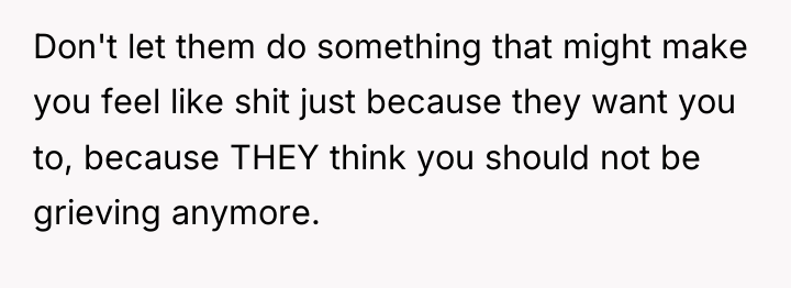 Don't let them do something that might make you feel...