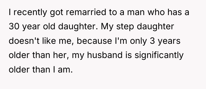 I recently got remarried to a man who has a...