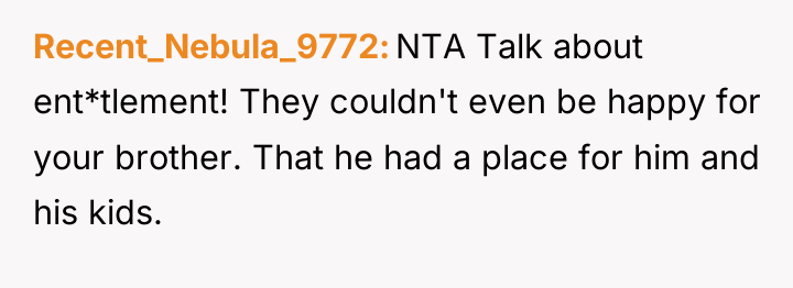 Recent_Nebula_9772 NTA Talk about ent*tlement! They couldn't even be happy...
