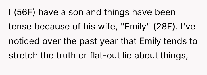 I (56F) have a son and things have been tense...