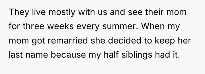 They live mostly with us and see their mom for...