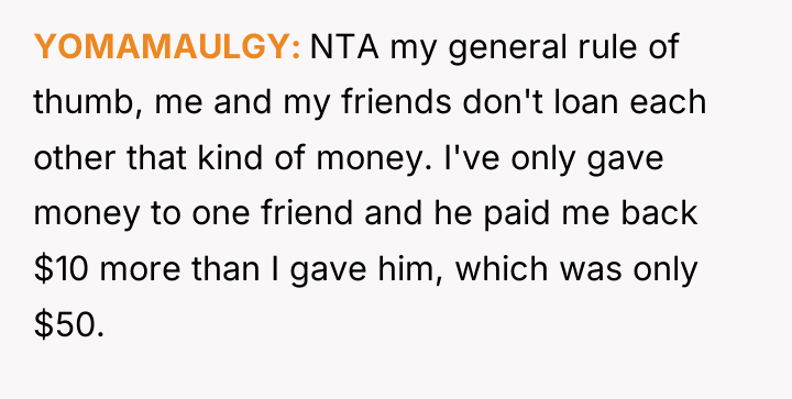 YOMAMAULGY NTA my general rule of thumb, me and my...