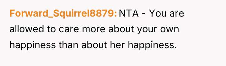 Forward_Squirrel8879 NTA - You are allowed to care more about...