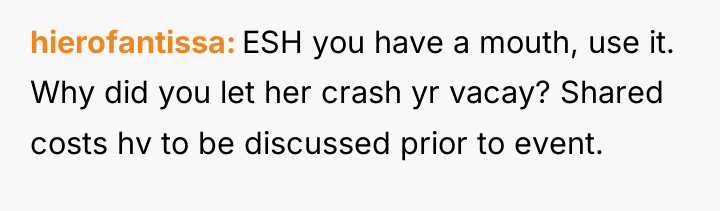 hierofantissa ESH you have a mouth, use it. Why did...