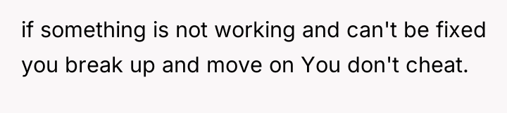 if something is not working and can't be fixed you...