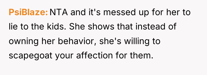 PsiBlaze NTA and it's messed up for her to lie...