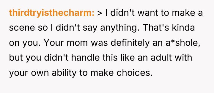 thirdtryisthecharm > I didn't want to make a scene so...
