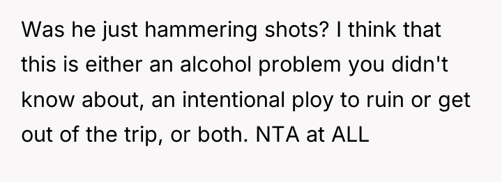 Was he just hammering shots? I think that this is...