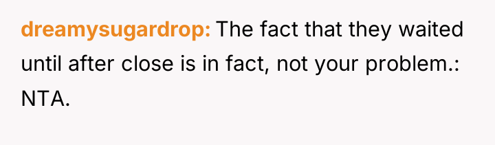 dreamysugardrop The fact that they waited until after close is...