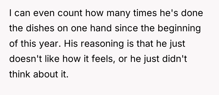I can even count how many times he's done the...