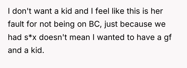 I don't want a kid and I feel like this...