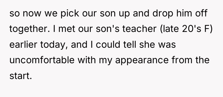 so now we pick our son up and drop him...