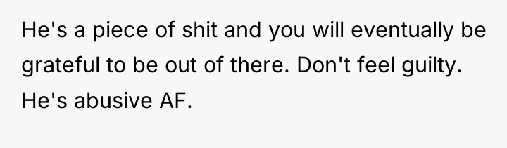 He's a piece of shit and you will eventually be...