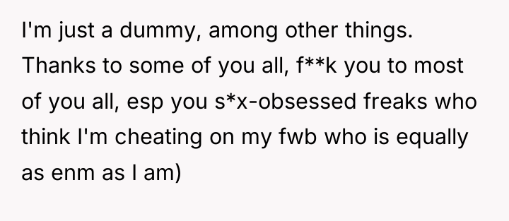I'm just a dummy, among other things. Thanks to some...