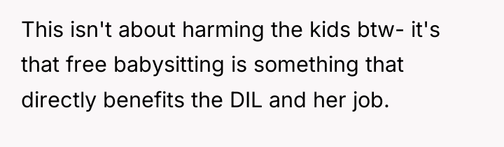This isn't about harming the kids btw- it's that free...