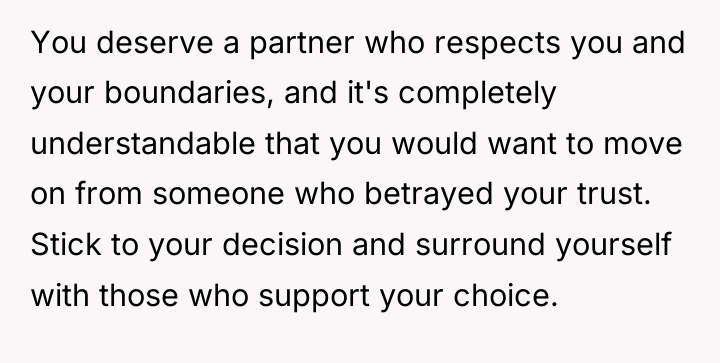 You deserve a partner who respects you and your boundaries,...