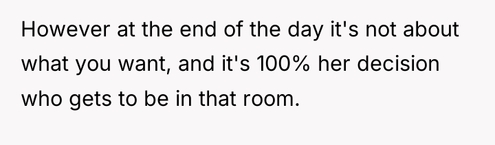However at the end of the day it's not about...