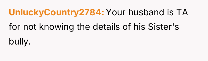 UnluckyCountry2784 Your husband is TA for not knowing the details...