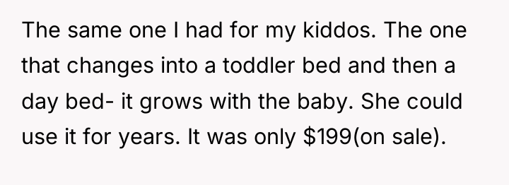 The same one I had for my kiddos. The one...