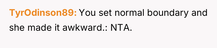 TyrOdinson89 You set normal boundary and she made it awkward.:...