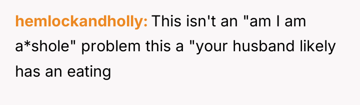 hemlockandholly This isn't an "am I am a*shole" problem this...
