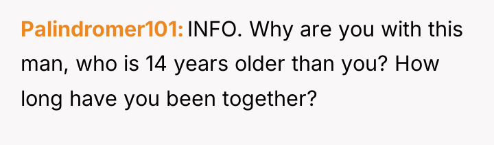 Palindromer101 INFO. Why are you with this man, who is...