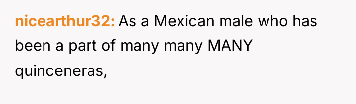nicearthur32 As a Mexican male who has been a part...