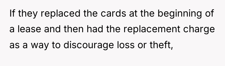 If they replaced the cards at the beginning of a...