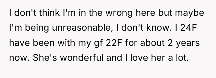 I don't think I'm in the wrong here but maybe...