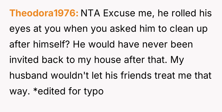 Theodora1976 NTA Excuse me, he rolled his eyes at you...