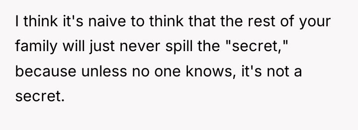 I think it's naive to think that the rest of...