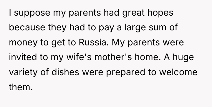 I suppose my parents had great hopes because they had...