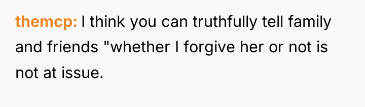 themcp I think you can truthfully tell family and friends...