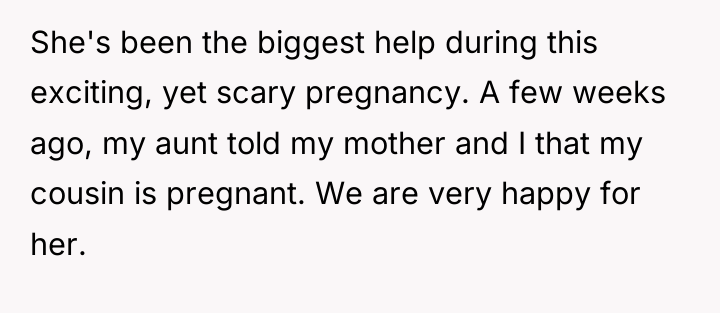She's been the biggest help during this exciting, yet scary...