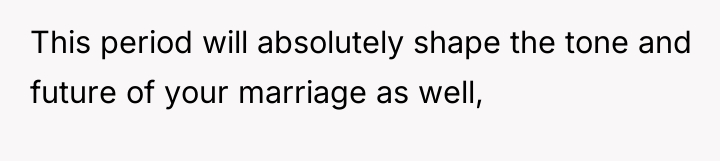 This period will absolutely shape the tone and future of...