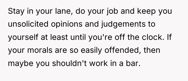 Stay in your lane, do your job and keep you...