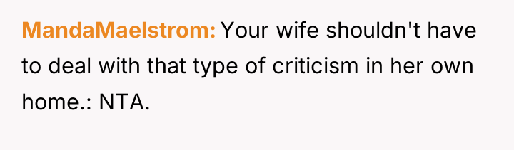 MandaMaelstrom Your wife shouldn't have to deal with that type...