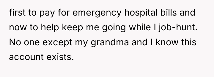 first to pay for emergency hospital bills and now to...
