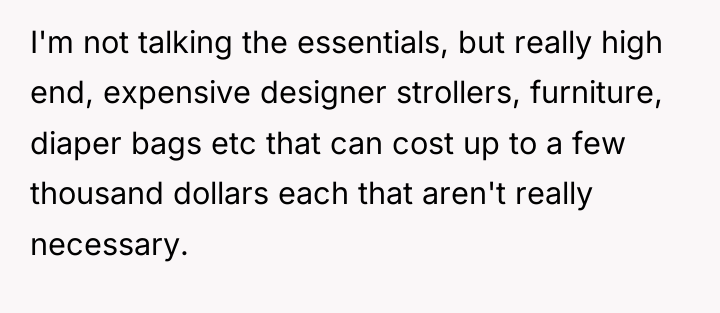 I'm not talking the essentials, but really high end, expensive...