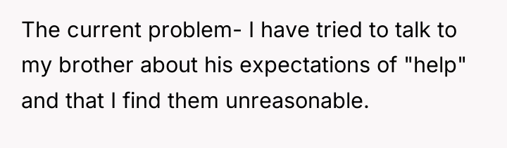 The current problem- I have tried to talk to my...